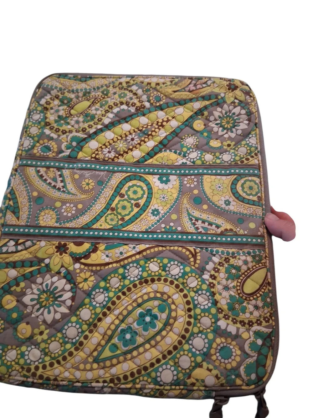 Vera Bradley quilted laptop